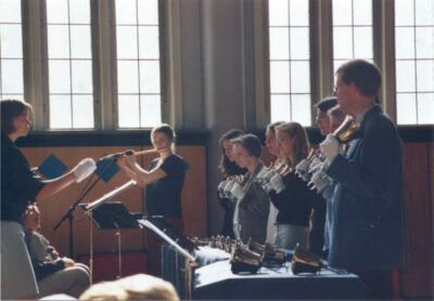 Handglockenmusik zur Taufe am 10. Juni 2000